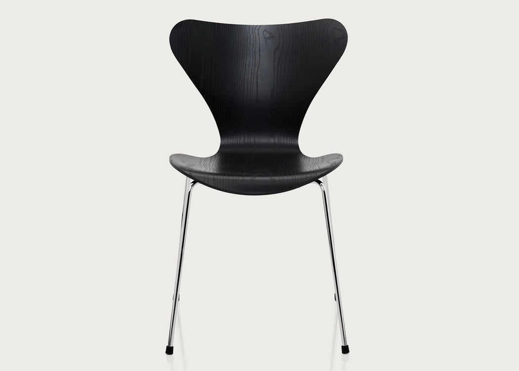 Series 7 Chair Coloured Ash Black / Chrome