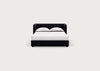Group Bed Double / Velvet Black