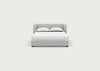 Group Bed Double / Melton Wool Limestone