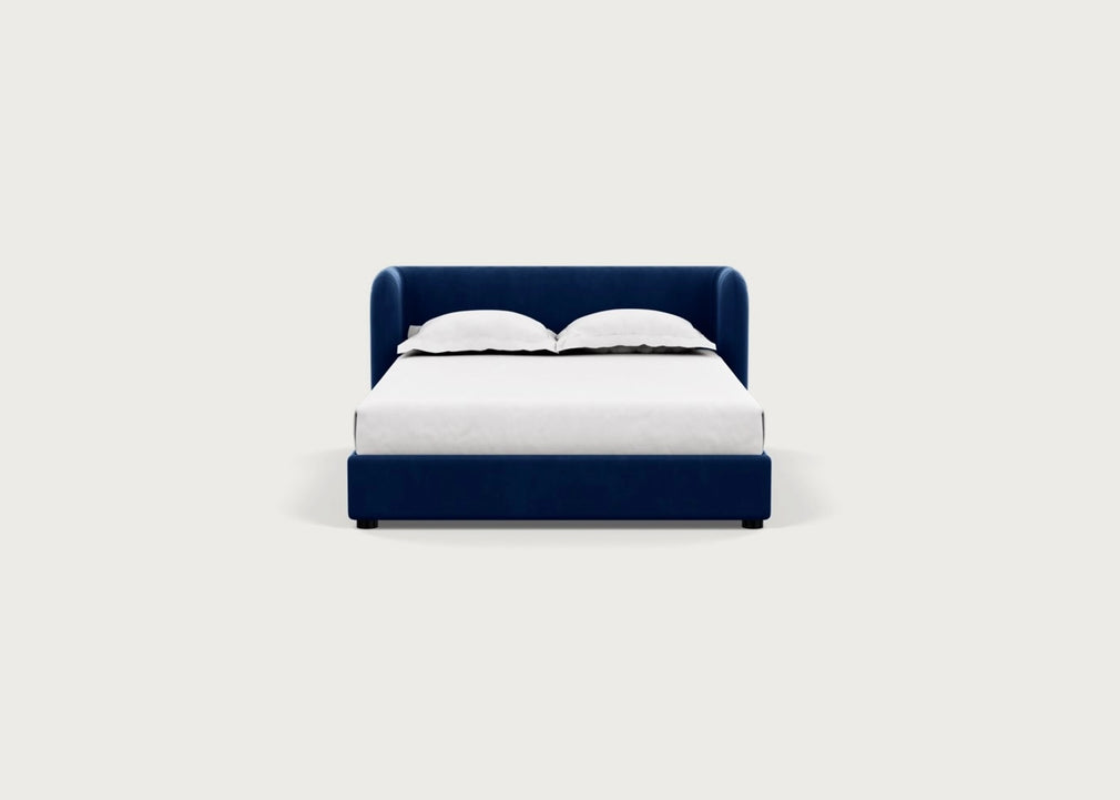 Group Bed Double / Velvet Midnight