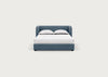 Group Bed Double / Capelo Linen-Cotton Mineral