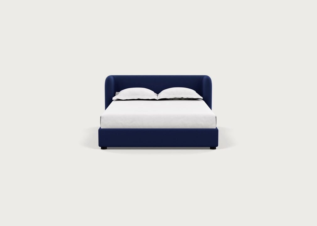 Group Bed Double / Melton Wool New Navy