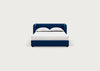Group Bed Double / Velvet Petrol