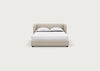 Group Bed Double / Broad Weave Putty