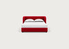 Group Bed Double / Melton Wool Red Oxide