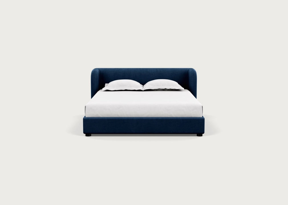 Group Bed King / Capelo Linen-Cotton Inkspot
