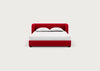 Group Bed King / Melton Wool Red Oxide