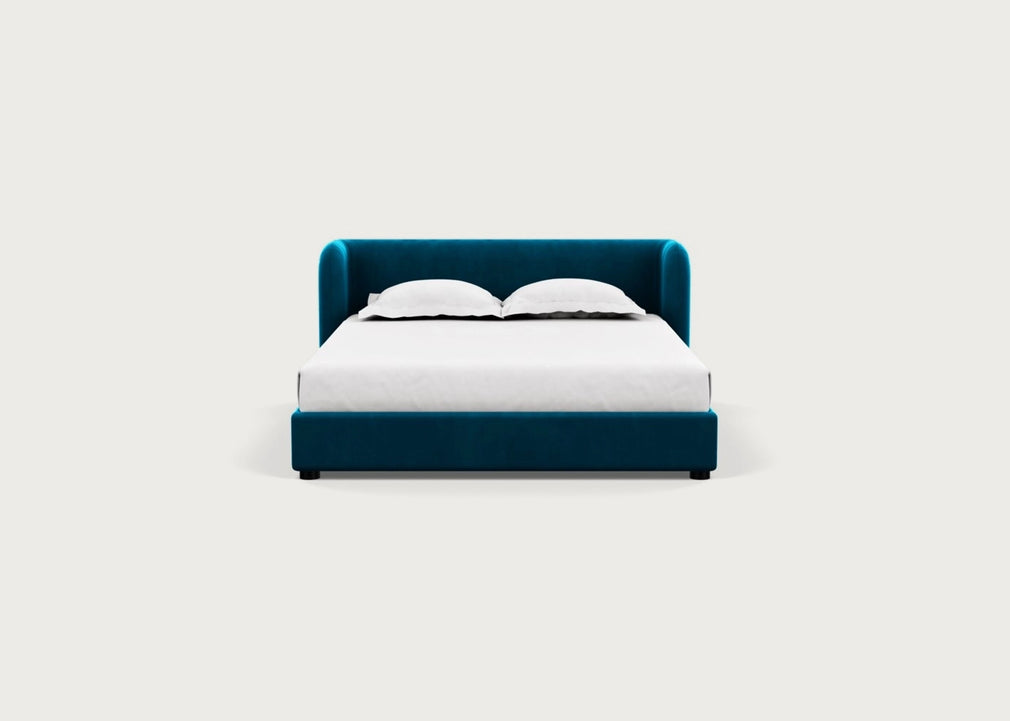 Group Bed King / Velvet Teal