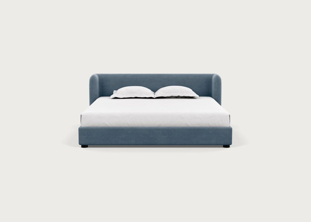 Group Bed Super King / Capelo Linen-Cotton Mineral