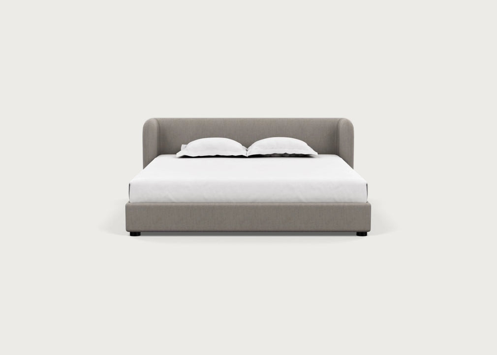 Group Bed Super King / Broad Weave Pebble