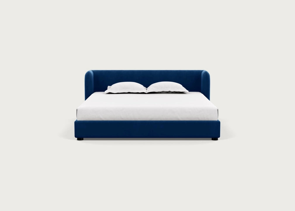 Group Bed Super King / Velvet Petrol