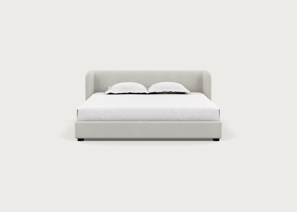 Group Bed Super King / Capelo Linen-Cotton Sea Salt
