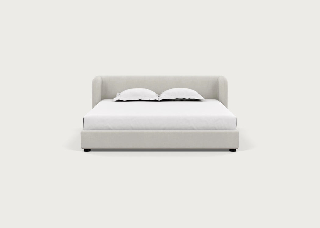 Group Bed Super King / Capelo Linen-Cotton Sea Salt