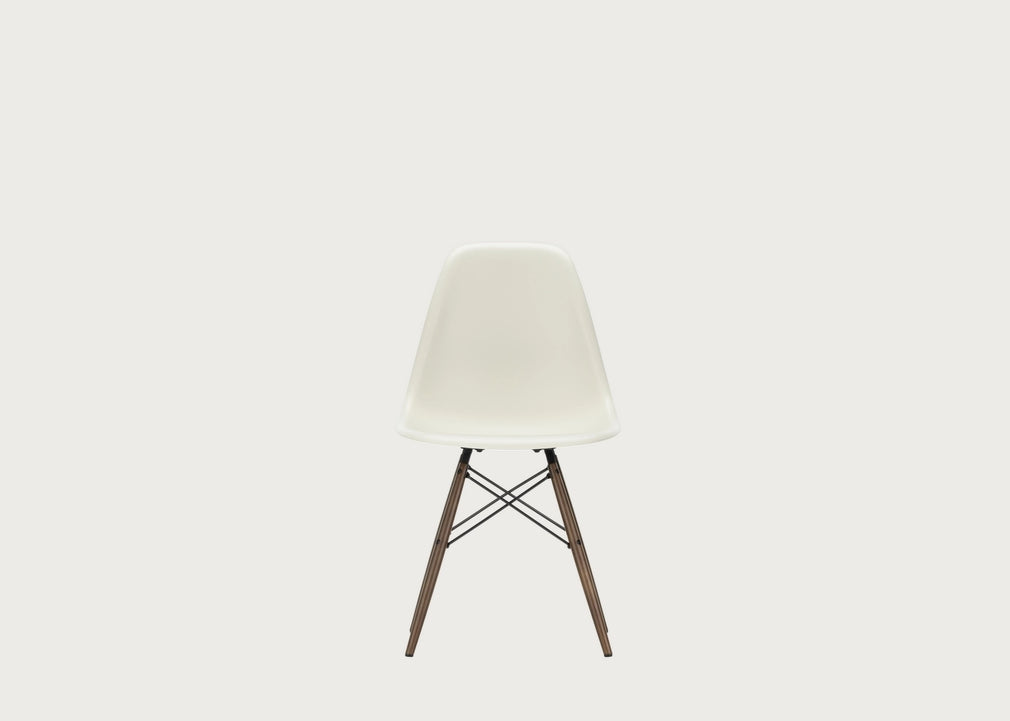 Eames Plastic Side Chair RE DSW Pebble / DSW Dark Maple
