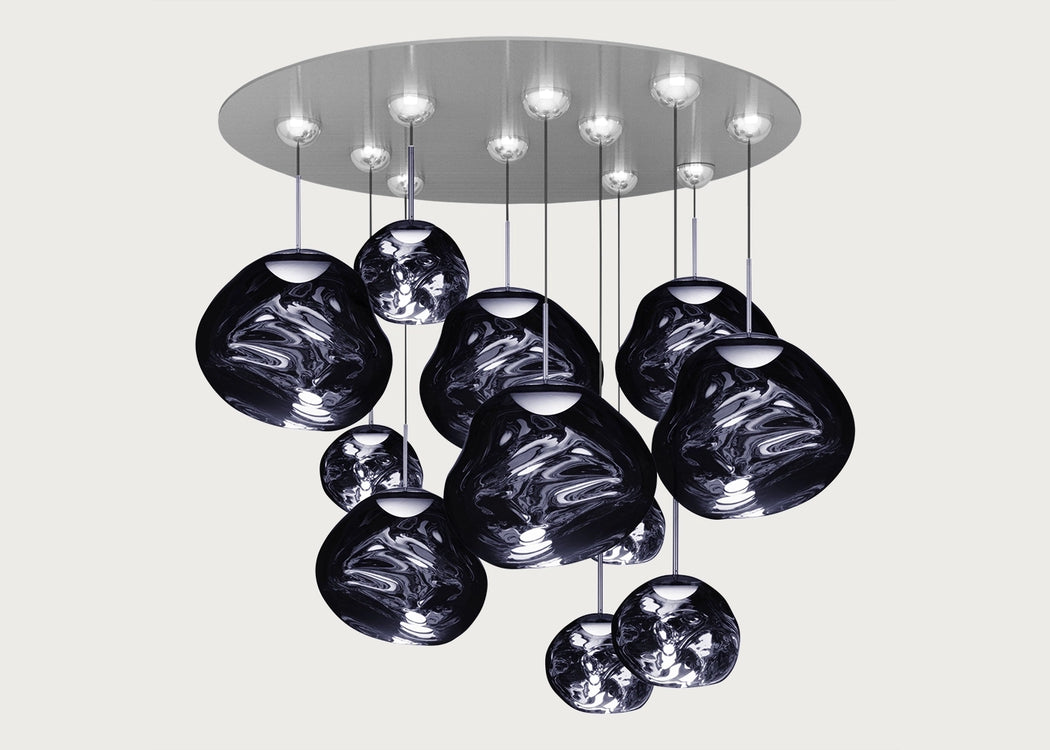Melt Mega Pendant System LED Smoke
