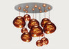 Melt Mega Pendant System LED Copper