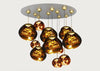Melt Mega Pendant System LED Gold