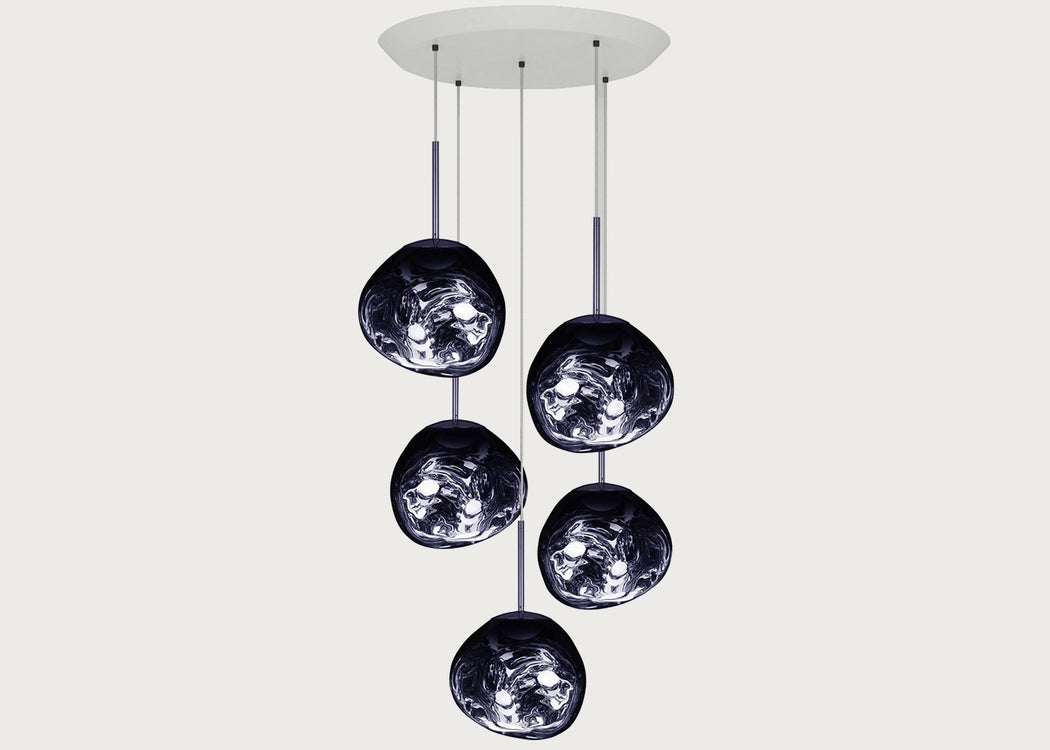 Melt Mini Pendant System LED Smoke