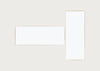 Fine Edge Mirror Rectangular Gold / 130cm / 50cm