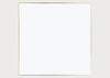 Fine Edge Mirror Rectangular Gold / 90cm / 90cm