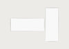 Fine Edge Mirror Rectangular Silver / 130cm / 50cm