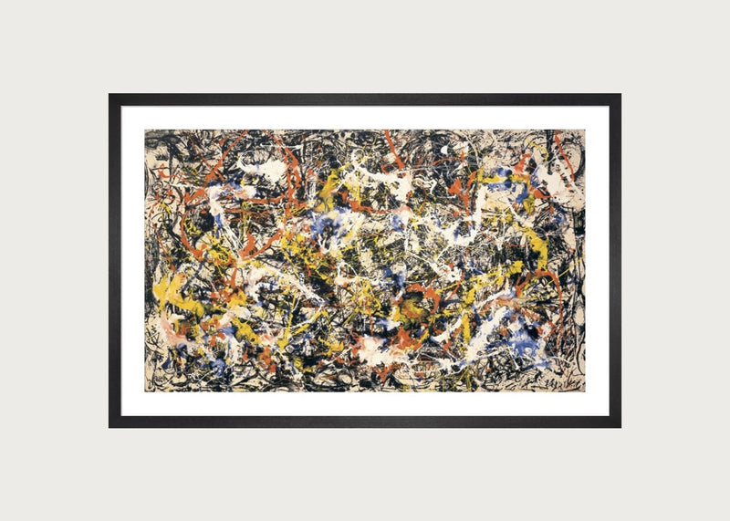 Convergence by Jackson Pollock Framed Print