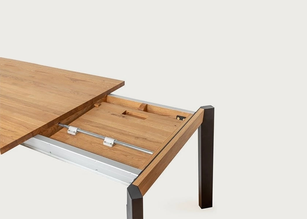 Nova Extending Dining Table White Oiled Oak / 160cm