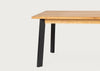 Nova Extending Dining Table White Oiled Oak / 160cm
