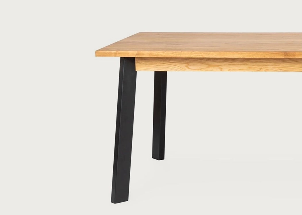 Nova Extending Dining Table White Oiled Oak / 160cm