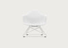 Eames Plastic Armchair RE LAR White / LAR White Powder