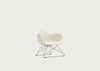 Eames Plastic Armchair RE LAR Pebble / LAR Chrome