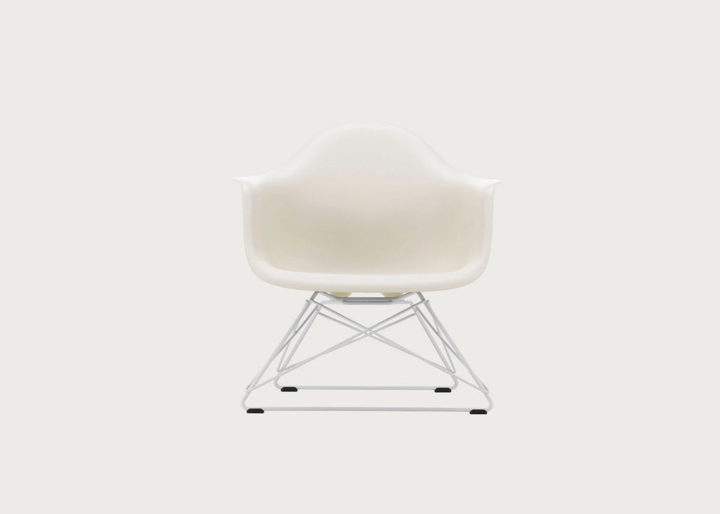 Eames Plastic Armchair RE LAR Pebble / LAR White Powder