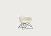Eames Plastic Armchair RE LAR Pebble / LAR Basic Dark Powder