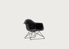 Eames Plastic Armchair RE LAR Deep Black / LAR Basic Dark Powder