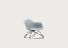 Eames Plastic Armchair RE LAR Light Grey / LAR Basic Dark Powder