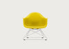 Eames Plastic Armchair RE LAR Mustard / LAR White Powder