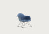 Eames Plastic Armchair RE LAR Sea Blue / LAR Chrome