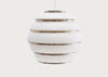 A331 Beehive Pendant Light White & Chrome