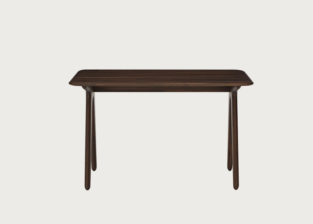 Slab Desk Fumed Oak
