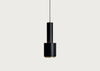 A110 Hand Grenade Pendant Light Black & Brass