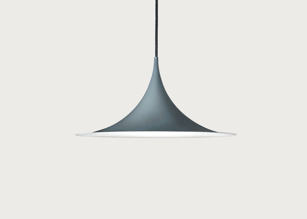 Semi Pendant Ø47 Glossy Anthracite Grey