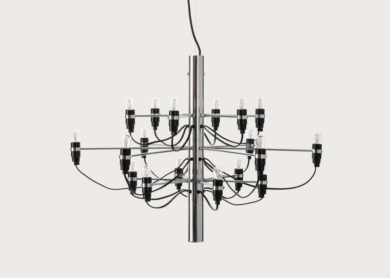 2097 Chandelier Pendant Light 2097/18 / Chrome / Clear