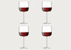 Borough Red Wine Glass Set of 4
