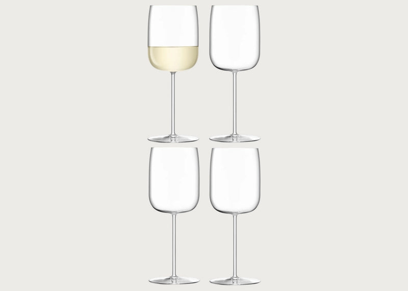 Borough Red Wine Glass Set of 4