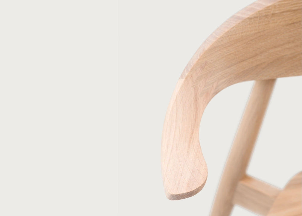 Manta Chair White Oiled Oak