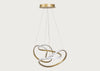 Ribbon LED Ceiling Pendant XL Gold