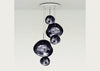 Melt LED Large Round Pendant System Smoke