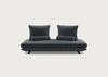 Prado Medium Settee Alcantara Chic Grey
