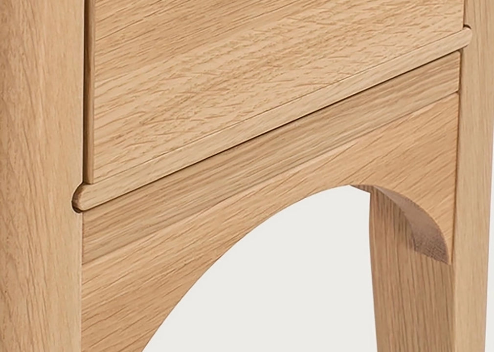 Blythe Compact Bedside Table Oak