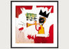 Trumpet by Jean-Michel Basquiat Framed Print
